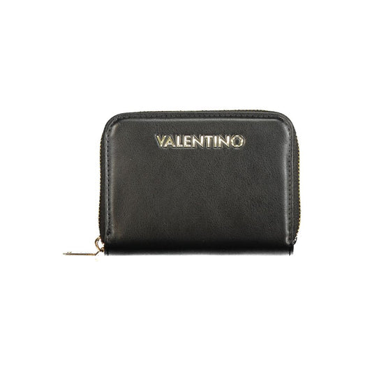 Mario Valentino Polyurethane Wallet - Black