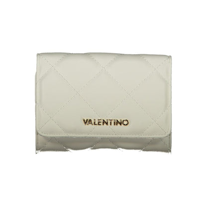 Mario Valentino Polyurethane Wallet - Blue White Signature