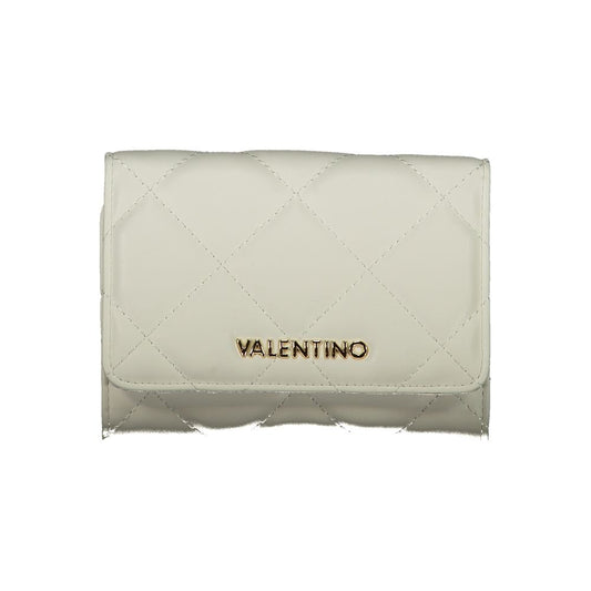 Mario Valentino Polyurethane Wallet - Blue White Signature