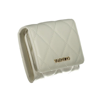 Mario Valentino Polyurethane Wallet - Blue White Signature