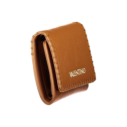 Mario Valentino Essence Polyurethane Wallet - Brown