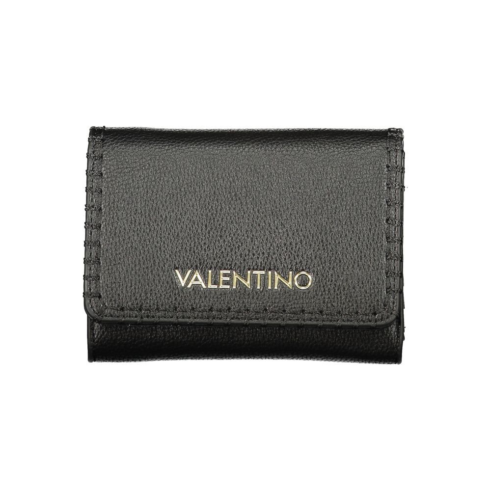 Mario Valentino Polyurethane Wallet - Black