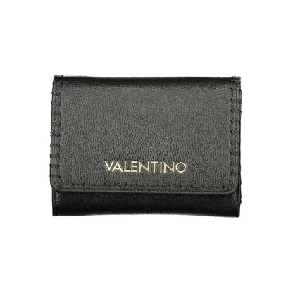 Mario Valentino Polyurethane Wallet - Black