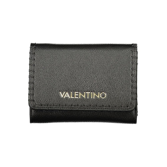 Mario Valentino Polyurethane Wallet - Black