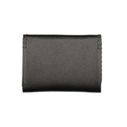 Mario Valentino Polyurethane Wallet - Black