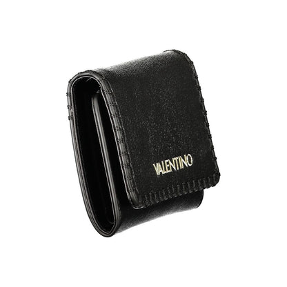 Mario Valentino Polyurethane Wallet - Black