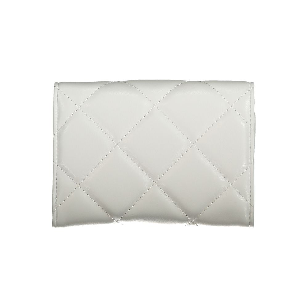 Mario Valentino Polyurethane Wallet - Gray