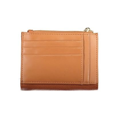 Mario Valentino Polyurethane Wallet - Brown