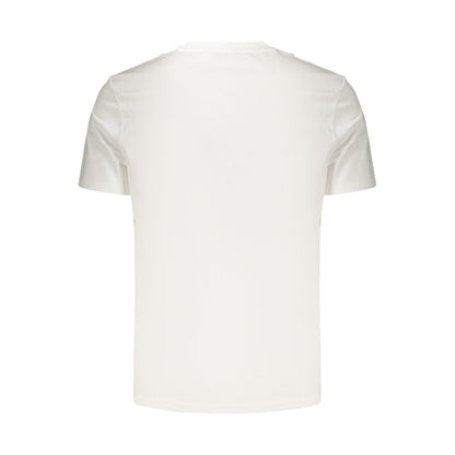 T-Shirt by Ellesse for men in cotton white features an edgy silhouette, meticulously detailed with a sophisticated and crew neckline for a truly edgy finish.