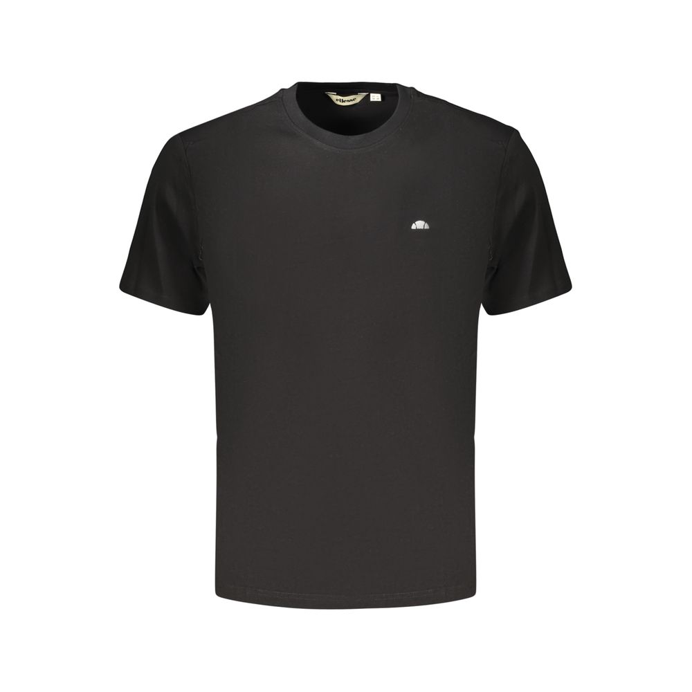 T-Shirt by Ellesse for men in cotton black features an edgy silhouette, meticulously detailed with a sophisticated and crew neckline for a truly edgy finish.