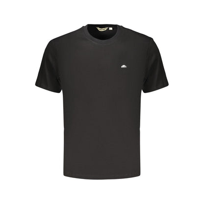 T-Shirt by Ellesse for men in cotton black features an edgy silhouette, meticulously detailed with a sophisticated and crew neckline for a truly edgy finish.