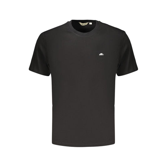T-Shirt by Ellesse for men in cotton black features an edgy silhouette, meticulously detailed with a sophisticated and crew neckline for a truly edgy finish.