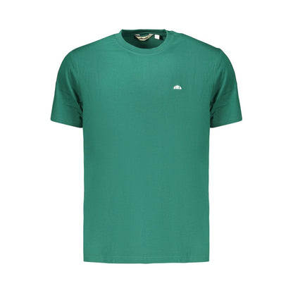 T-Shirt by Ellesse for men in cotton green features an on trend silhouette, perfectly showcasing a on trend and crew neckline for an elevated aesthetic.