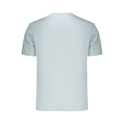 T-Shirt by Ellesse for men in cotton azzurro & signature features a plush silhouette, showcasing a sophisticated and for a truly plush finish.