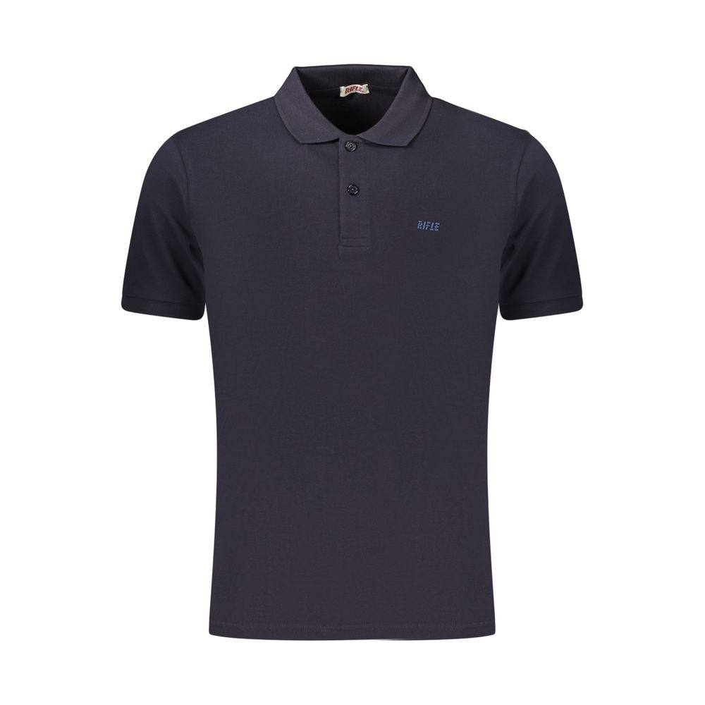 Rifle Men's Cotton Polo Shirt - Blue