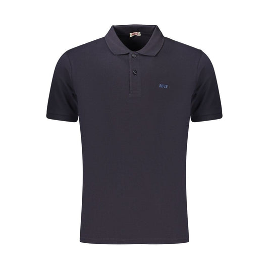 Rifle Men's Cotton Polo Shirt - Blue