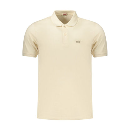 Rifle Men's Cotton Polo Shirt - Beige