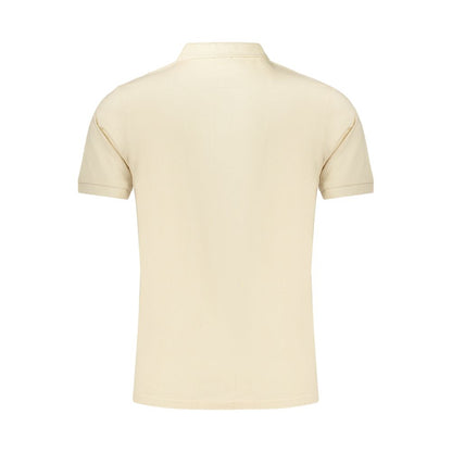 Rifle Men's Cotton Polo Shirt - Beige
