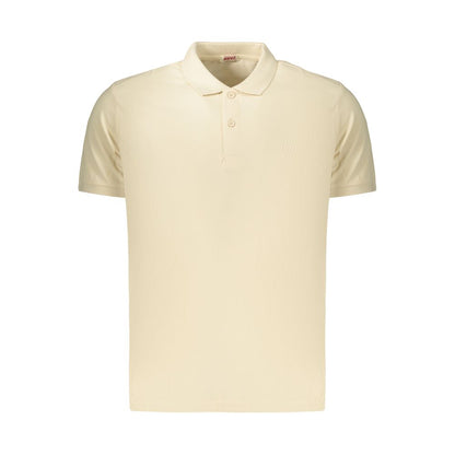Rifle Men's Cotton Polo Shirt - Beige