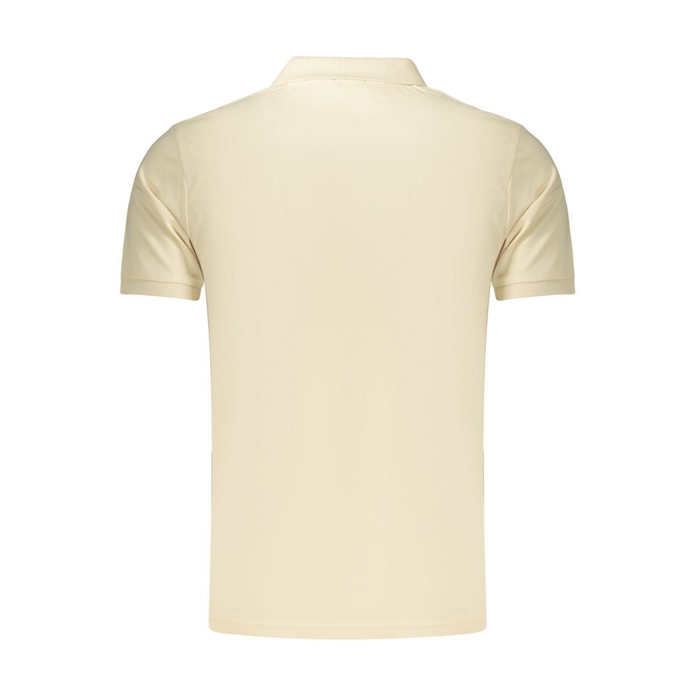 Rifle Men's Cotton Polo Shirt - Beige