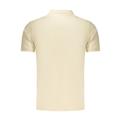 Rifle Men's Cotton Polo Shirt - Beige