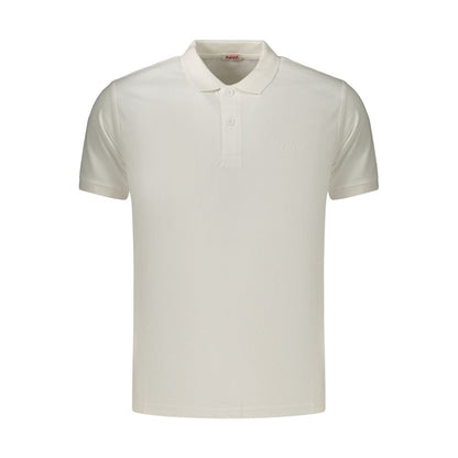 Polo Shirt by Rifle for men in cotton blue & white presents a crisp silhouette, artfully detailed with a crisp and crisp .