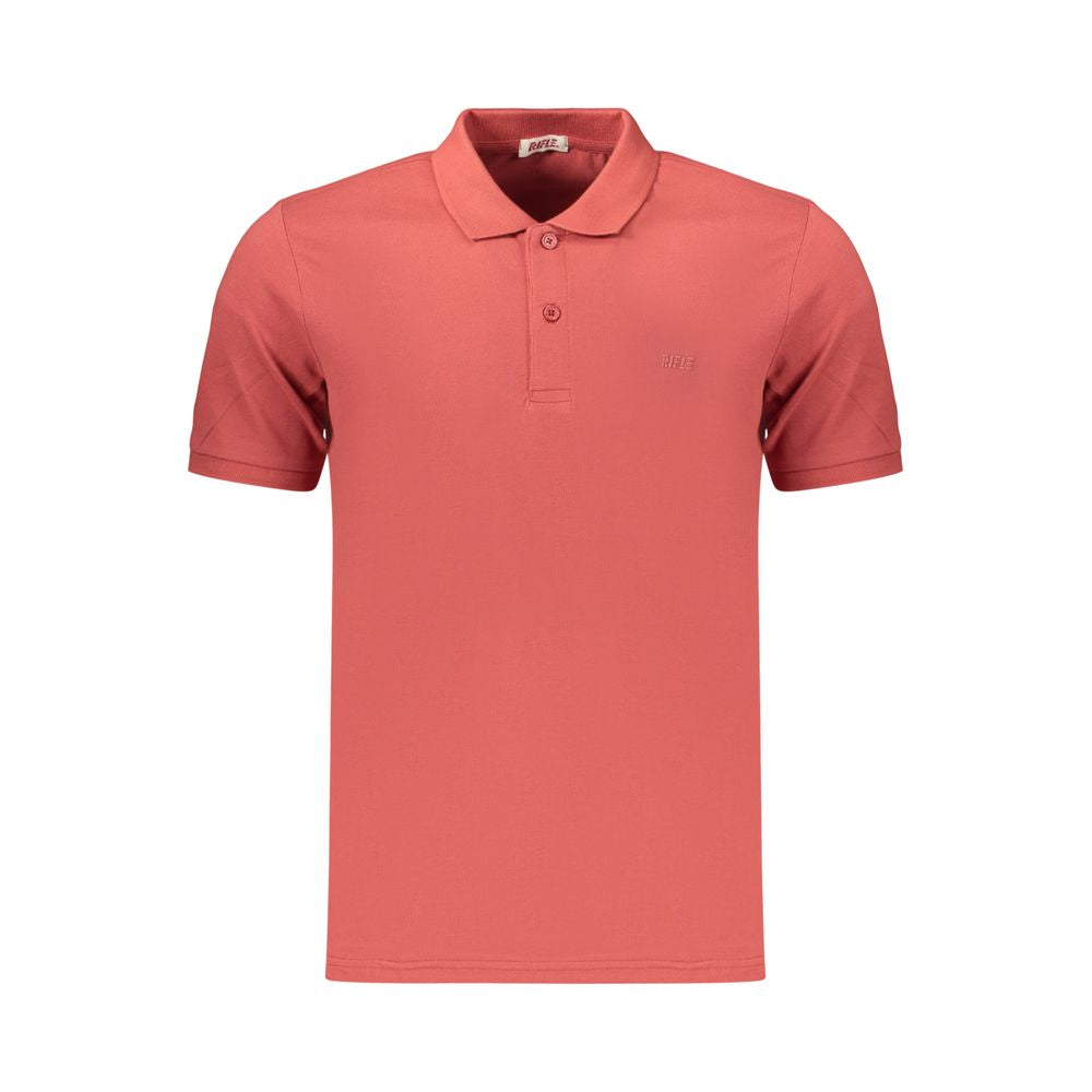 Polo Shirt by Rifle for men in cotton red showcases a enviable silhouette, featuring a refined and for a enviable finish.