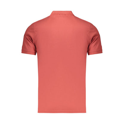 Polo Shirt by Rifle for men in cotton red presents a sleek silhouette, featuring a refined and for a sleek finish.