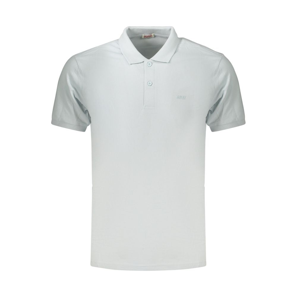 Polo Shirt by Rifle for men in cotton azzurro presents a distinguished silhouette, showcasing a sophisticated and distinguished for a truly distinguished finish.
