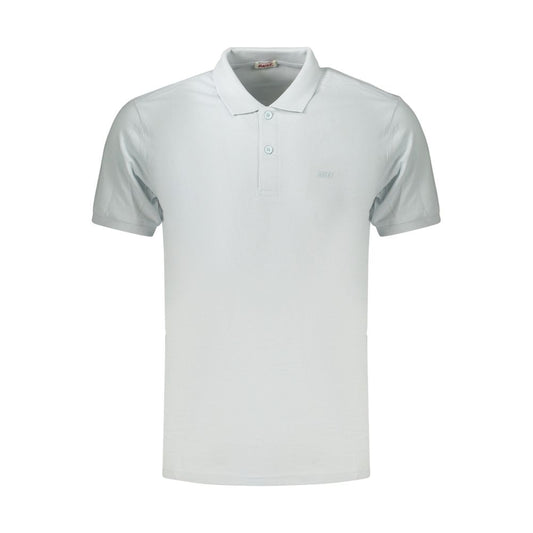 Polo Shirt by Rifle for men in cotton azzurro presents a distinguished silhouette, showcasing a sophisticated and distinguished for a truly distinguished finish.
