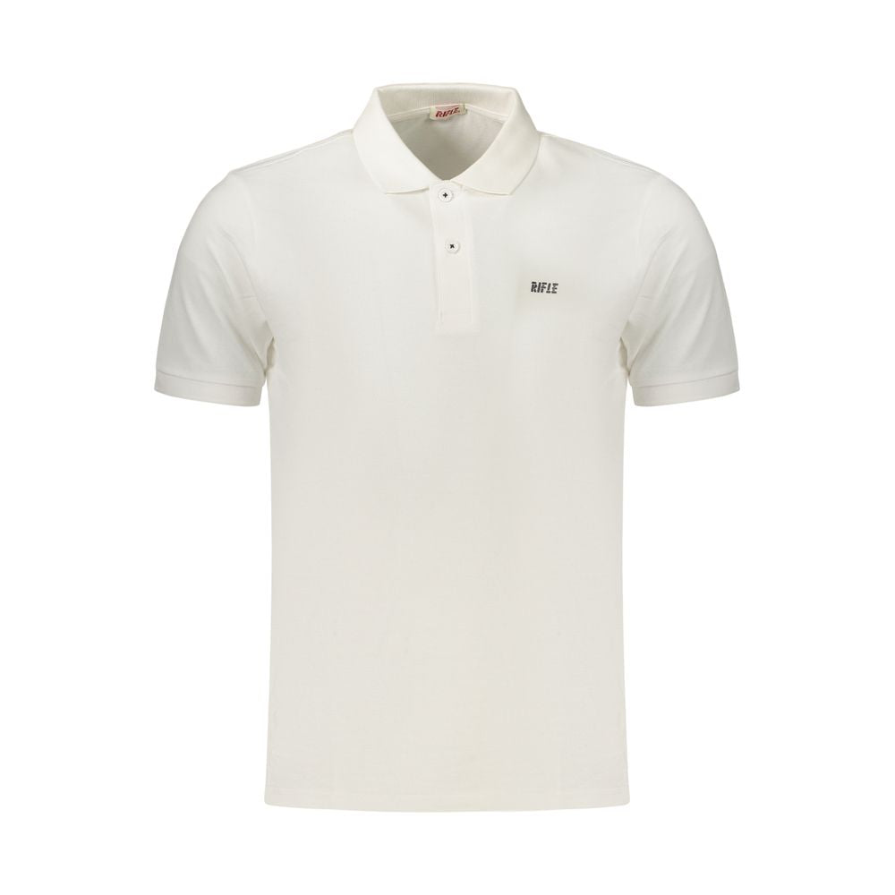 This Polo Shirt by Rifle for men in cotton blue & white presents a flawless silhouette, showcasing flawless detailing and a refined for a truly flawless aesthetic.