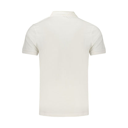 Polo Shirt by Rifle for men in cotton blue & white presents a sleek silhouette, featuring a refined and for a sleek finish.