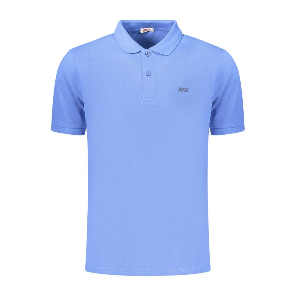Rifle Men's Cotton Polo Shirt - Blue