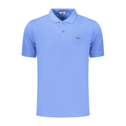 Rifle Men's Cotton Polo Shirt - Blue