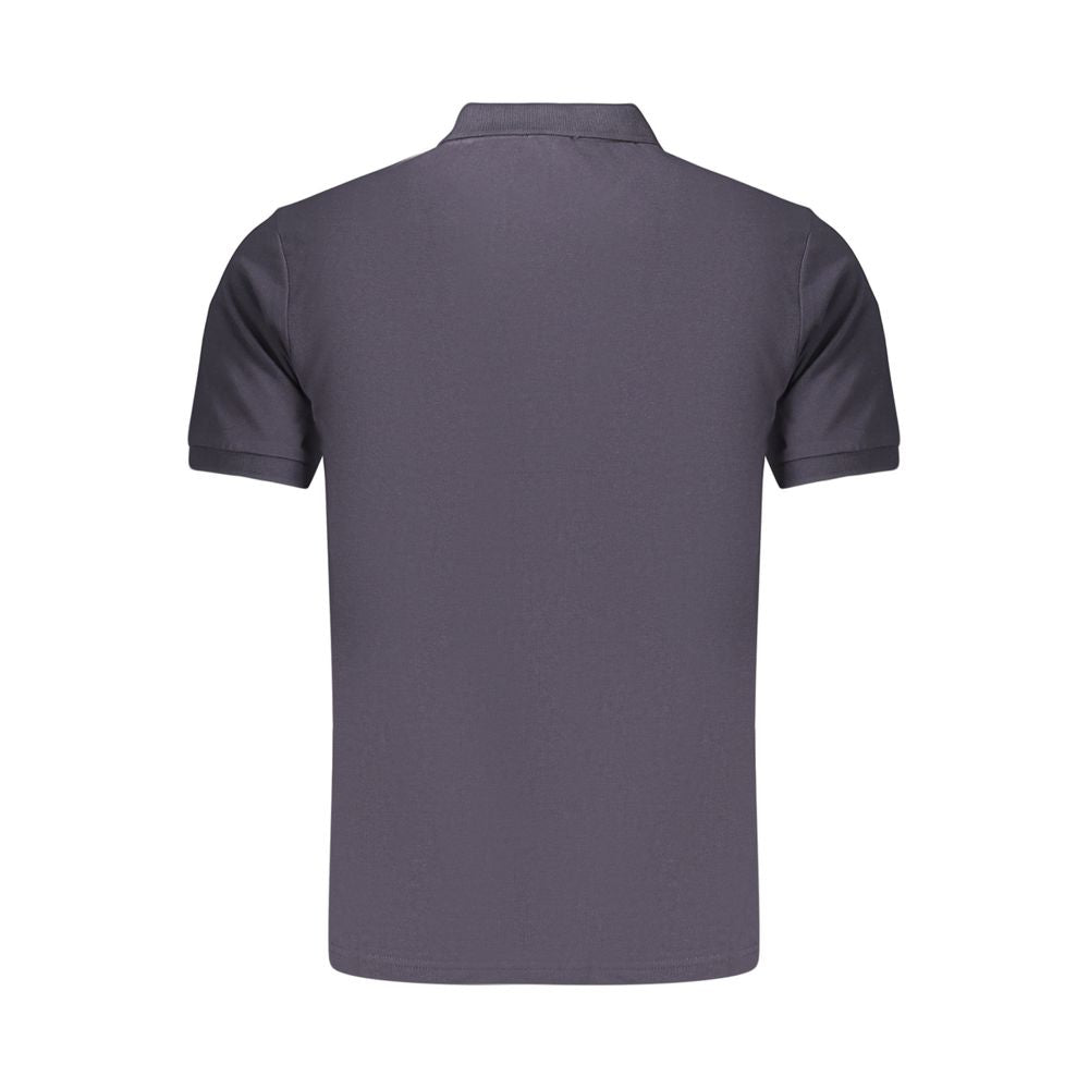 Polo Shirt by Rifle for men in cotton blue features a eye catching silhouette, showcasing a refined and for a eye catching finish.