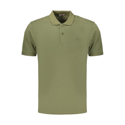 Polo Shirt by Rifle for men in cotton green features a eye catching silhouette, showcasing a refined and for a eye catching finish.