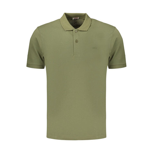 Polo Shirt by Rifle for men in cotton green features a eye catching silhouette, showcasing a refined and for a eye catching finish.