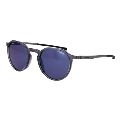 Carrera Ducati Round Mirrored Dark-Tint Aluminium Sunglasses - Grey