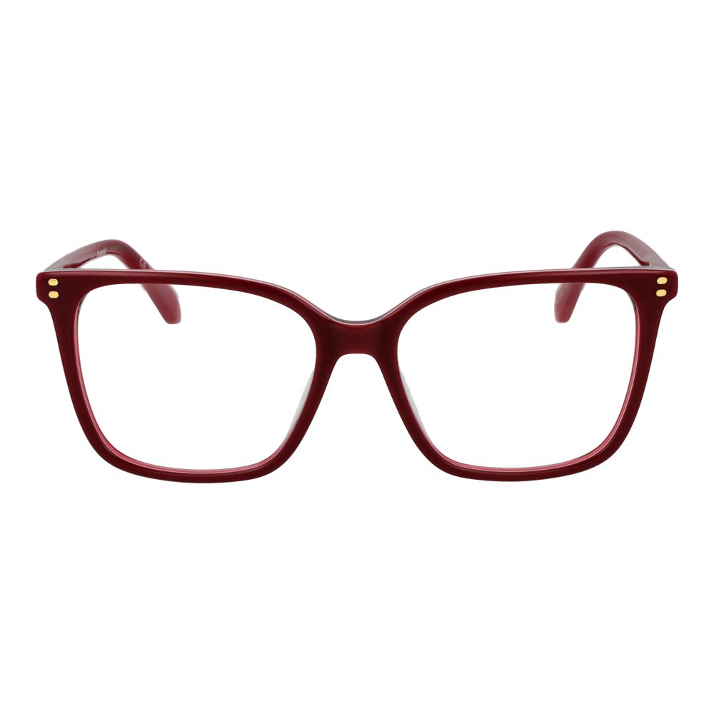 Eyeglasses Frames by Polaroid for women in acetate multicolor features an refined silhouette, showcasing the refined red coloured frame and sophisticated full-frame frame design.