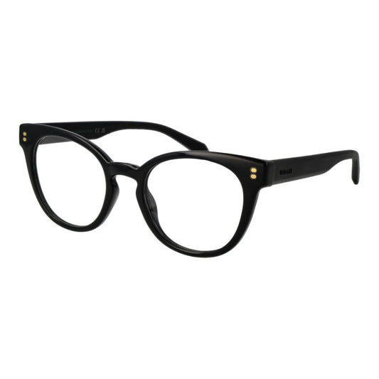 Eyeglasses Frames by Polaroid for women in polyamide and black showcases an refined full-frame frame design featuring a sophisticated black coloured frame for an refined and refined aesthetic.