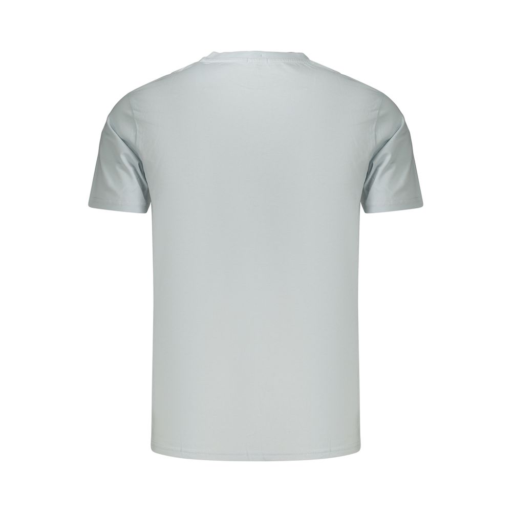 T-Shirt by Rifle for men in cotton azzurro & sky-blue showcases a fashionable silhouette, elegantly detailed with a fashionable and for a sophisticated, high-fashion look.