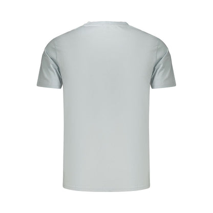 T-Shirt by Rifle for men in cotton azzurro & sky-blue showcases a fashionable silhouette, elegantly detailed with a fashionable and for a sophisticated, high-fashion look.