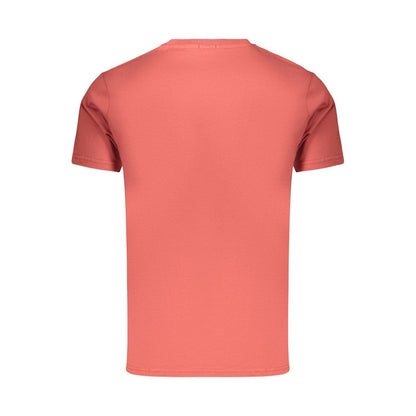 T-Shirt by Rifle for men in cotton red showcases a fashionable silhouette, elegantly detailed with a fashionable and for a sophisticated, high-fashion look.