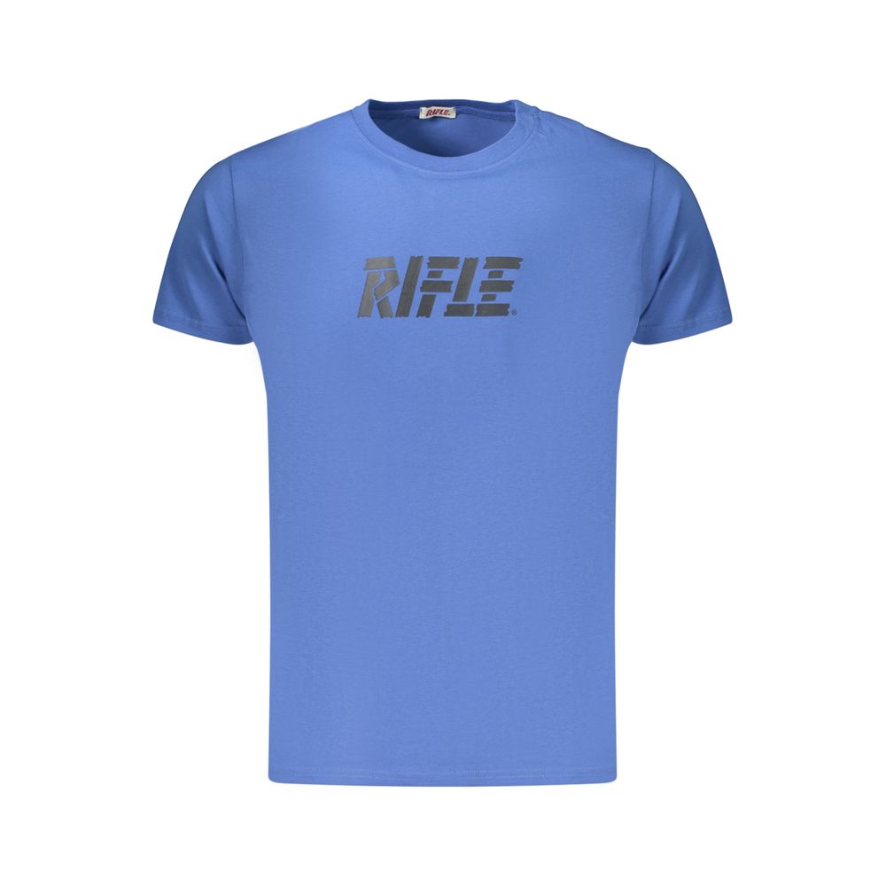 Rifle Essence Men's Cotton T-Shirt - Blue Signature