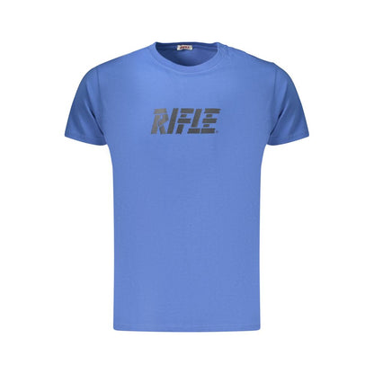 Rifle Essence Men's Cotton T-Shirt - Blue Signature