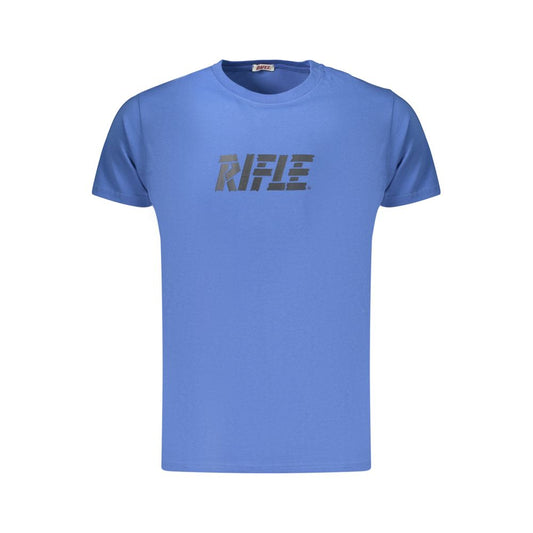 Rifle Essence Men's Cotton T-Shirt - Blue Signature