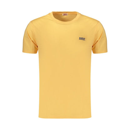 T-Shirt by Rifle for men in cotton orange showcases a dramatic silhouette, elegantly detailed with a dramatic and for a truly dramatic finish.