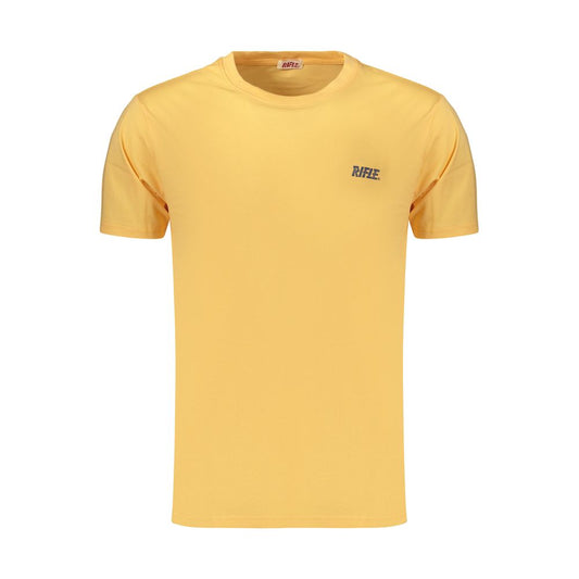 T-Shirt by Rifle for men in cotton orange showcases a dramatic silhouette, elegantly detailed with a dramatic and for a truly dramatic finish.