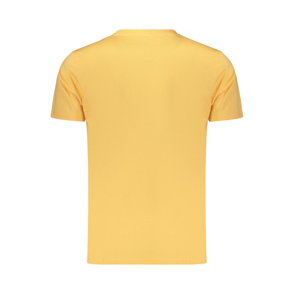 T-Shirt by Rifle for men in cotton orange features an on trend silhouette, perfectly showcasing a on trend and for an elevated aesthetic.