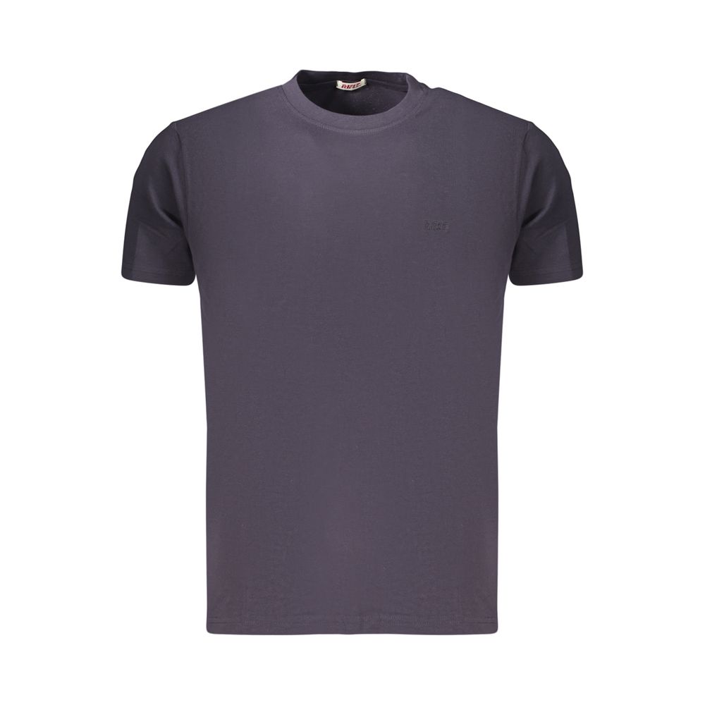 T-Shirt by Rifle for men in cotton blue showcases a dramatic silhouette, elegantly detailed with a dramatic and for a truly dramatic finish.